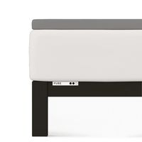 Prześcieradło Topper Schlafgut 120 x 200cm-130 x 220 cm Gray Mid 128