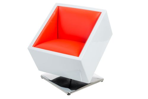 Fotel obrotowy Zox K-biały, S-czerwone MICROUSBCABLE1 na Arena.pl