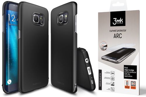 ETUI RINGKE SLIM GALAXY S7 EDGE + FOLIA 3MK ARC na Arena.pl