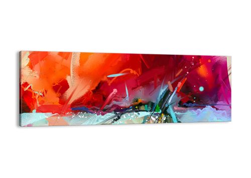Obraz Na Płótnie - Kompozycja Dynamika - 140X50 Cm - Ab140X50-4036 na Arena.pl