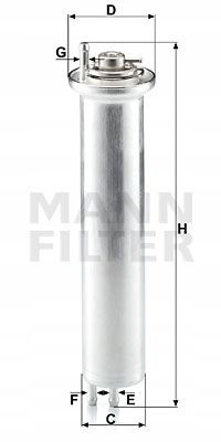 FILTR PALIWA MANN-FILTER na Arena.pl