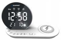 Radio-budzik BLAUPUNKT CR85WH Charge Qi FM ZEGAR OUTLET