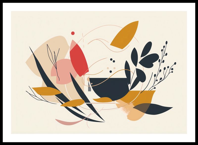 Plakat 66,5x46,5cm Porywista Flora zdjęcie 3