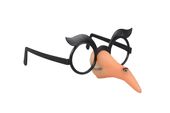 Okulary czarownicy z nosem, 1 szt.