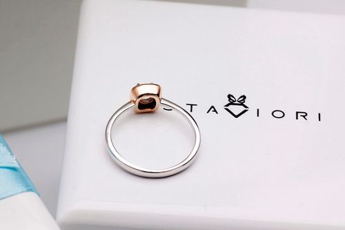 Złoty pierścionek PXD1542D - Diament na Arena.pl