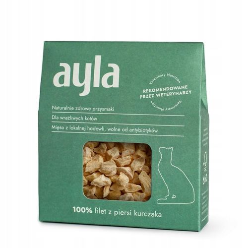 Przysmaki dla kota AYLA Delight Filet z piersi kurczaka Liofilizowane na Arena.pl