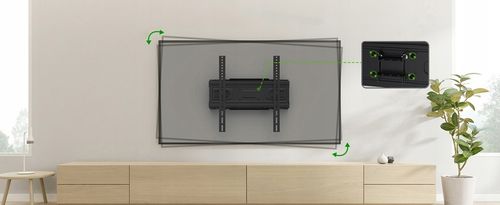 Certyfikowany Solidny Obrotowy Uchwyt do Telewizora Wieszak TV 32"-80" VESA na Arena.pl