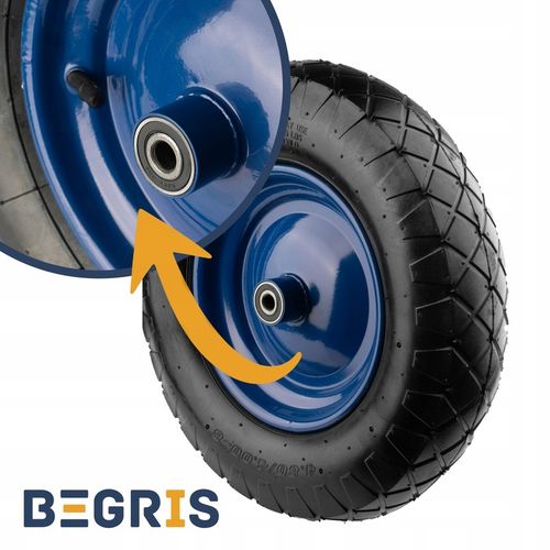 KOŁO KÓŁKO DO TACZKI TACZEK 4.00-8 400-8 400x8 4PR MOCNE Z DĘTKĄ na Arena.pl