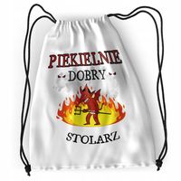 Plecak Dla Stolarza Sportowy Szkolny Worek Torba Z Nadrukiem Ze Zdjęciem