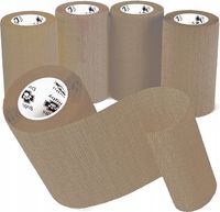 BANDAŻ ELASTYCZNY KOHEZYJNY KOBAN 7,5cmx4,5m Beżowe 5 sztuk