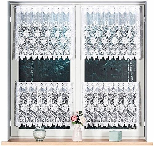 Firana żakardowa DEMETRIA 400x160cm (gotowa) z łukiem na Arena.pl