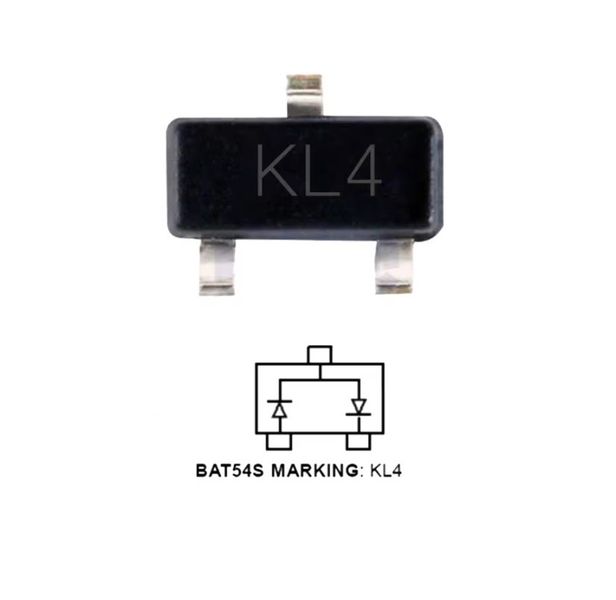BAT54 KL4 BAT54KL4 Schottky Diodes 30V 200mA SOT-23 zdjęcie 1