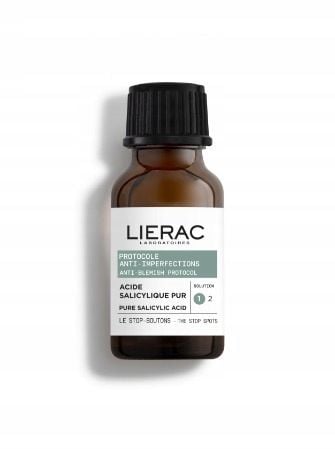 LIERAC PROTOCOLS KONCENTRAT STOP WYPRYSKOM 15ml zdjęcie 2