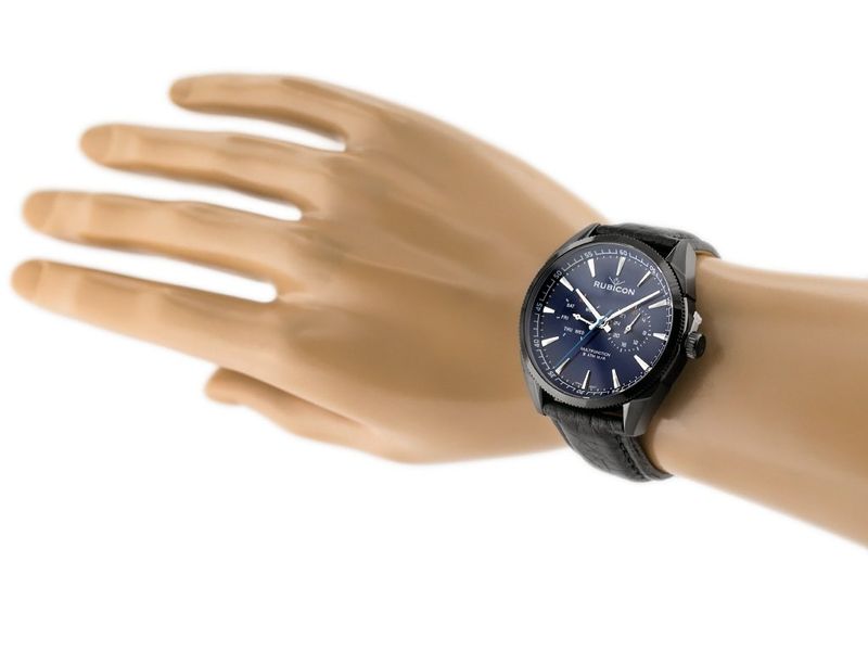 ZEGAREK MĘSKI RUBICON RNCD69 - MULTIDATA (zr081b) zdjęcie 5