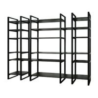 Regał Mercury 260 półki kolory MebleKreator Wytrawny Kamień