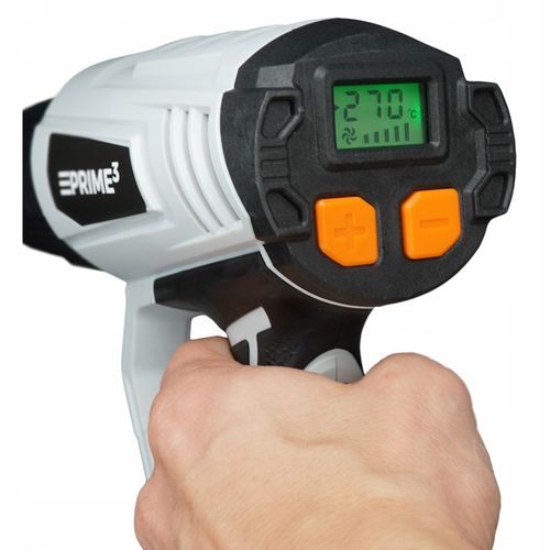 Opalarka 2000 W 600 C 2 Biegi Płynna Regulacja LCD Mocna + 6 Końcówek na Arena.pl