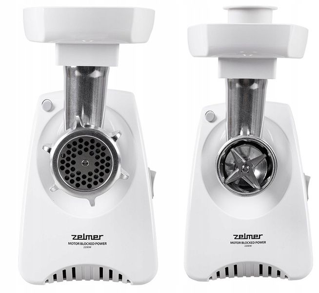 ZELMER MOCNA MASZYNKA DO MIELENIA MIĘSA ZMM5801P 2200W ZOSIA Made in Poland zdjęcie 11