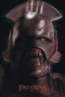 Władca Pierścieni - dwie wieże - plakat premium 50x70 cm