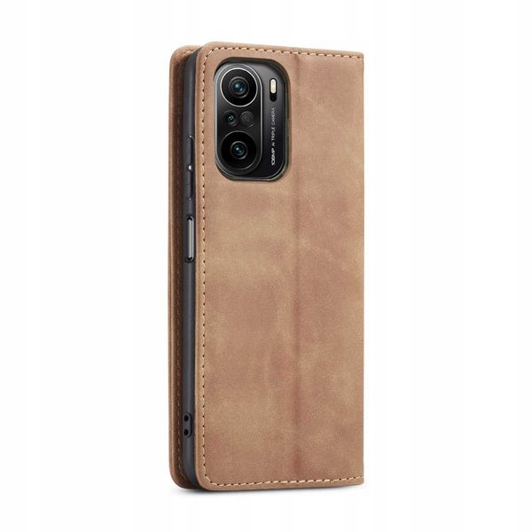 Spacecase Wallet Poco F3 / Mi 11I Light Brown zdjęcie 9