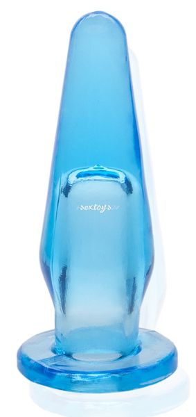 ANALNY MAGIK - ŻELOWY KOREK ANALNY NIEBIESKI zdjęcie 2