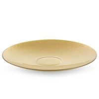 Patera dekoracyjna ze szkła artystycznego KALA 37x4 złota