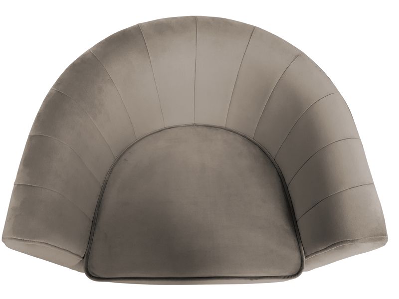 Fotel Glamour podstawa złota MG09 zdjęcie 5