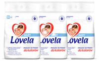Lovela BABY Zestaw Hipoalergiczny Proszek Do Prania Kolorów 0+ lat 3x 2,7kg