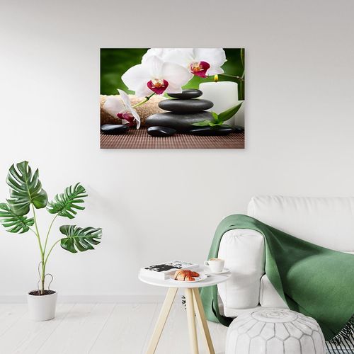 Obraz na płótnie – Canvas, Orchidee Zen 60x40 na Arena.pl