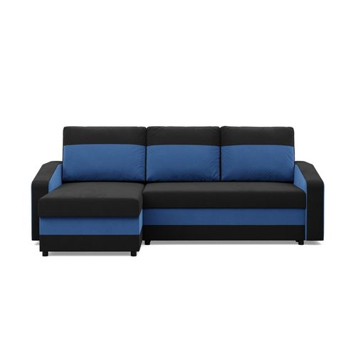 Narożnik uniwersalny, mikrofaza, AURELO, 231x140x92, granatowy | TYLETEGOTU na Arena.pl