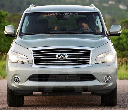 Infiniti QX56 - Chromowane Listwy Grill Chrom Atrapy Zderzaka Tuning na Arena.pl