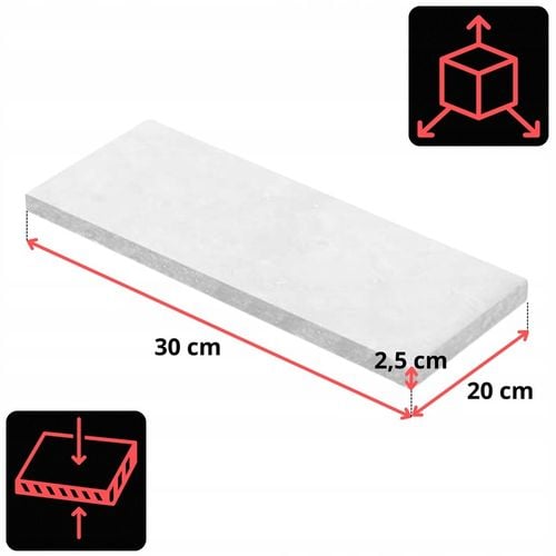 WKŁAD DO BIOKOMINKA MATA CERAMICZNA WEŁNA WATA BIO KOMINEK 20 x 30 CM na Arena.pl