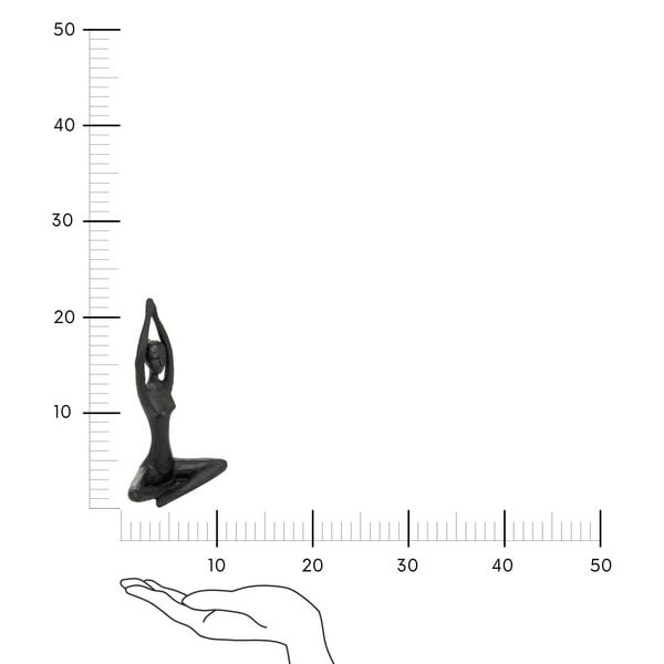 Figurka dekoracyjna Yoga ręce do góry zdjęcie 2