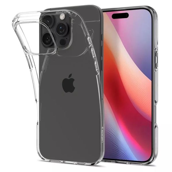 Etui Spigen Liquid Crystal do iPhone 16 Pro Crystal Clear zdjęcie 13