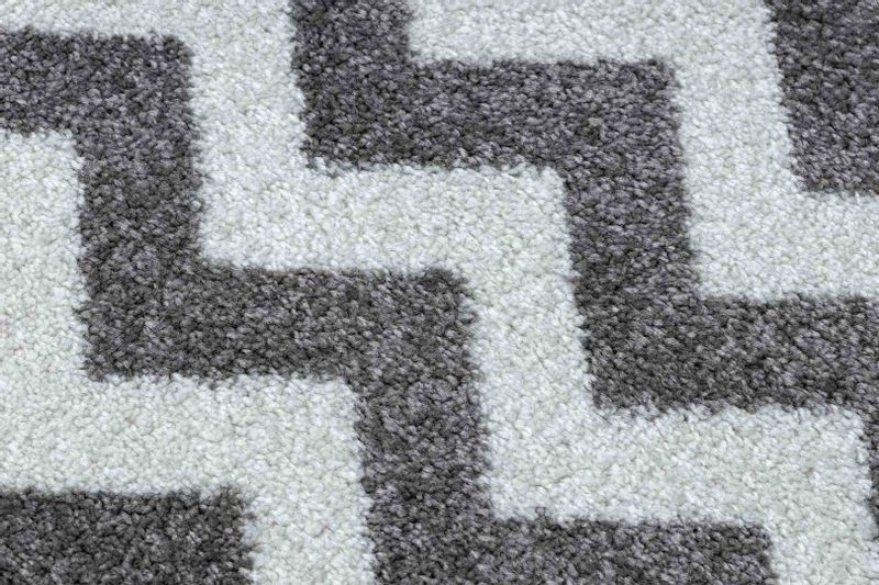 RUG/LU/ESMESA/ZIGZAK/GREY+WHITE/80x150 zdjęcie 6