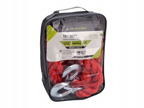 LINKA HOLOWNICZA DMC DO 4000 KG PLECIONA Z HAKAMI, 4 M, HEAVY DUTY na Arena.pl