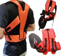 MOCNE SZELKI PLECAKOWE NOŚNE PASY DO KOSY SPALINOWEJ PODKASZARKI UPRZĄŻ