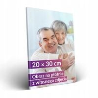 Niepowtarzalna pamiątka Foto Obraz na płótnie z własnego zdjęcia 20x30 cm