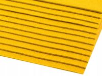 Filc 3 mm 20 x 30 Żółtkowy 2szt.
