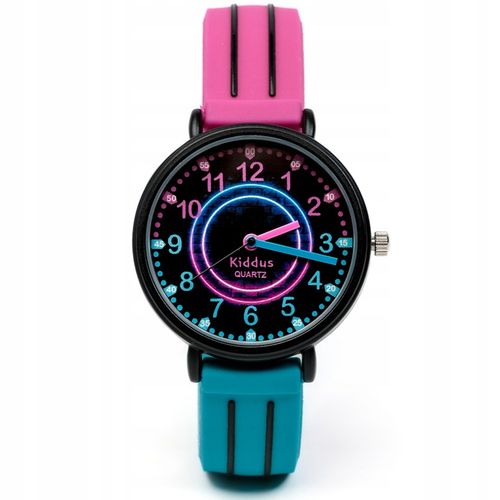 Kiddus Zegarek edukacyjny dla dzieci, idealny do nauki odczytywania godziny na Arena.pl