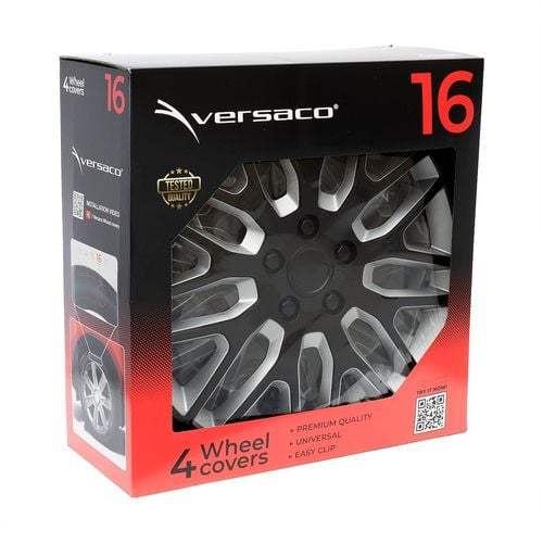 Kołpaki Dakar black / silver 16", 4 szt. na Arena.pl