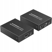 Extender HDMI Kenik KG-EX70HDMI-P/U/4K3 obraz + myszka po skrętce