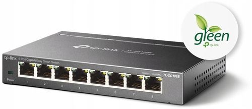TP-LINK TL-SG108E SWITCH 8 PORTÓW GIGABIT 1000MB/s na Arena.pl