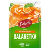 Delecta Galaretka smak pomarańczowy 70 g