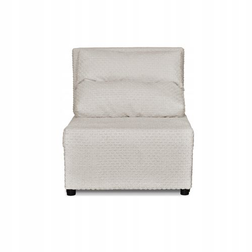 Zestaw KIMO funkcja spania sofa fotele Family Meble beżowy Twisster sztruks na Arena.pl