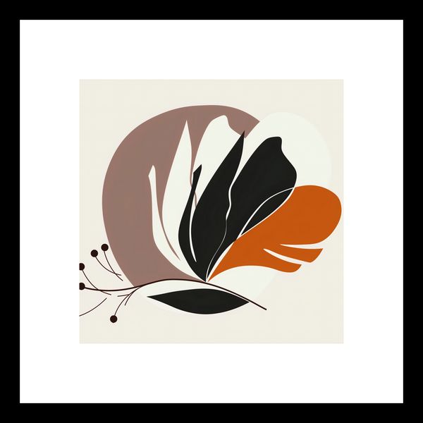 Plakat 20x20cm Elegancja Roślinna zdjęcie 3