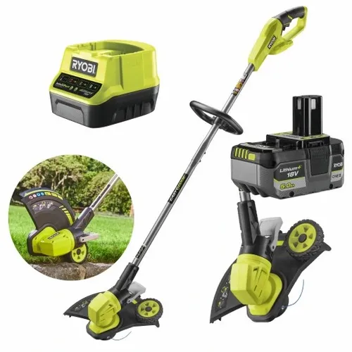 RYOBI PODKASZARKA KOSA AKUMULATOROWA 33cm 18V KRAWĘDZIARKA RY18LT33A +5Ah na Arena.pl