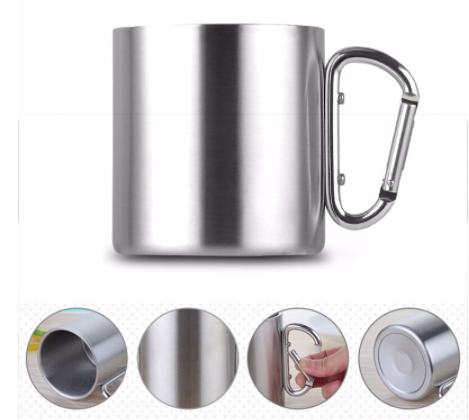 KUBEK ZE STALI NIERDZEWNEJ 1 szt - Home Decor zdjęcie 3