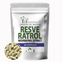 Resveratrol 60kaps RESWERATROL EKSTRAKT SERCE ANTYOKSYDANT WITALNOŚĆ