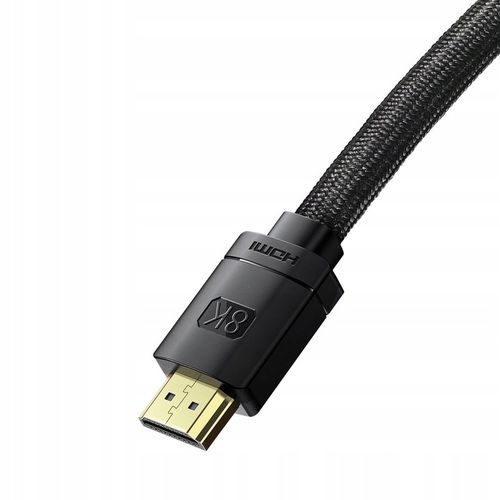 BASEUS KABEL HDMI 2.1 8K 48Gbps 120Hz KABEL DO TELEWIZORA KONSOLI 3m na Arena.pl