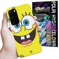 ETUI CASE DO SAMSUNG S20 - SPONGEBOB BAJKI GRY WYBÓR PLECKI + FOLIA